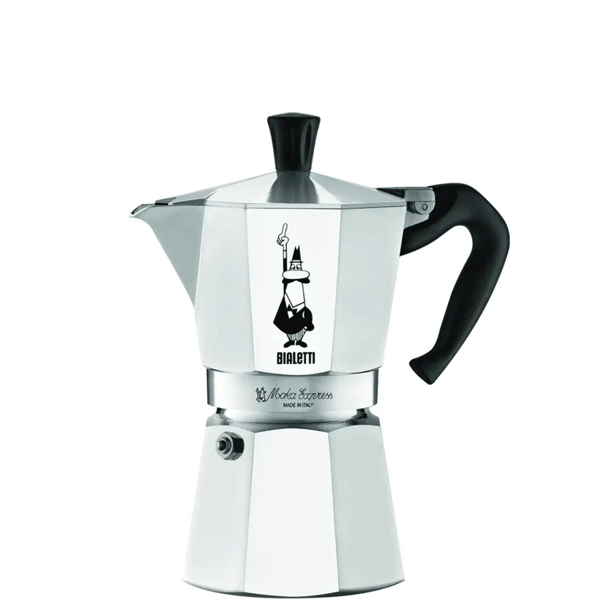 Cafetera moka italiana Bialetti de 6 tazas