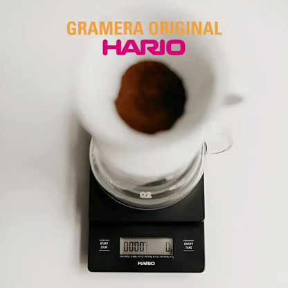 Hario V60 Gramera with timer